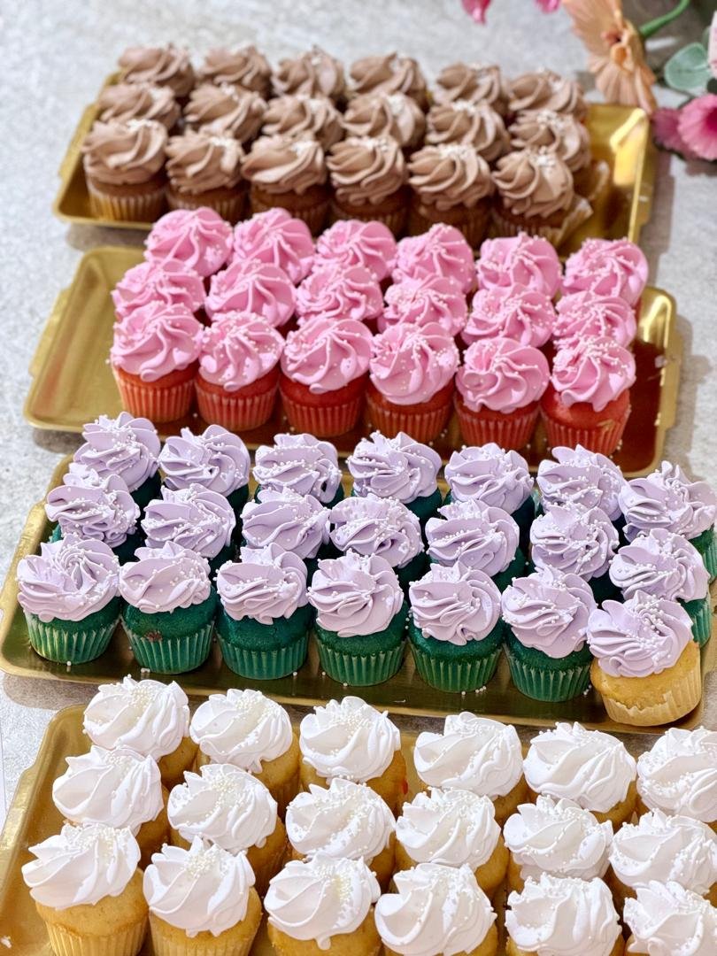 كب كيك ميني مشكل 1 قطعه