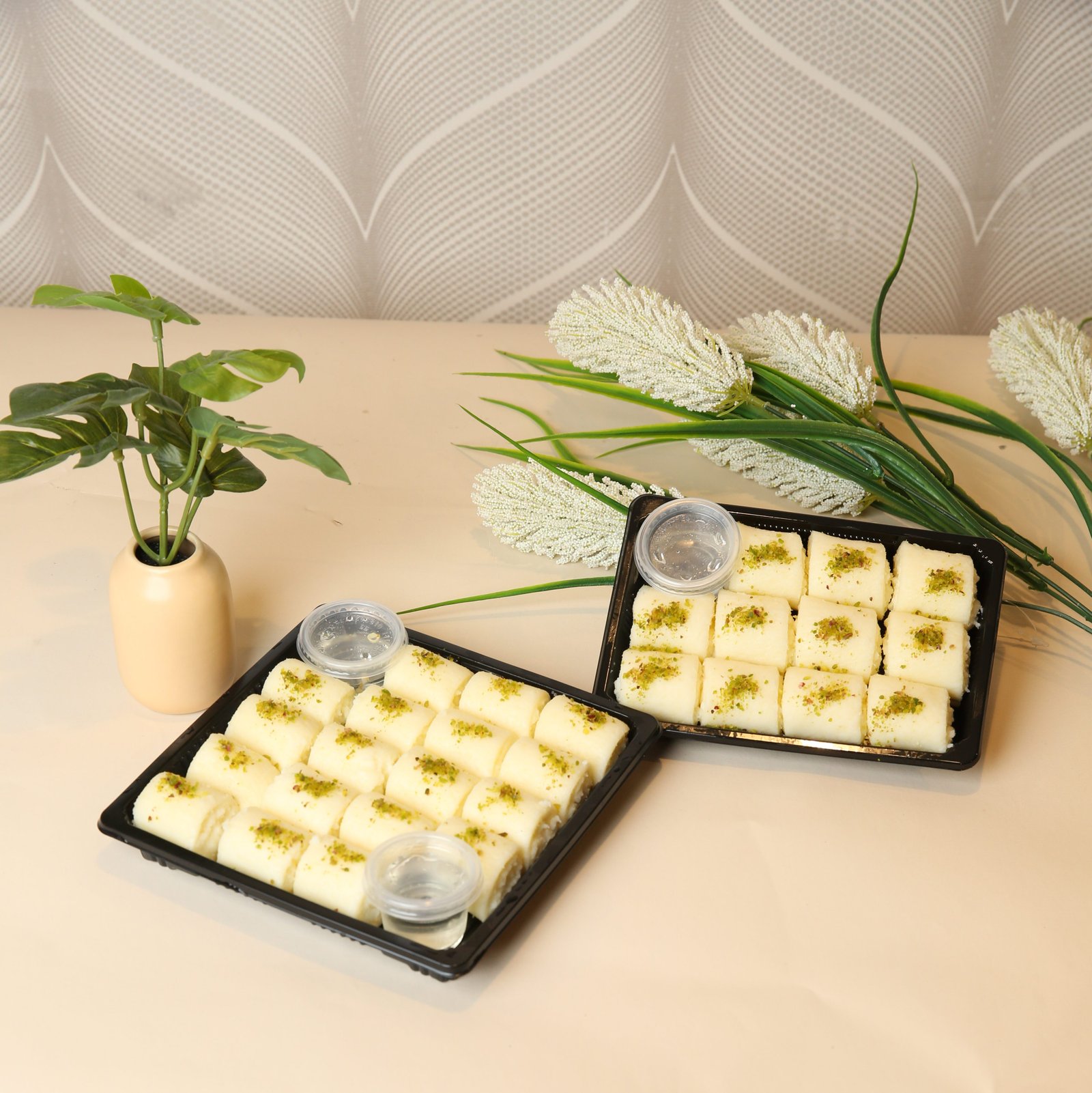 صحن حلاوة بالجبن